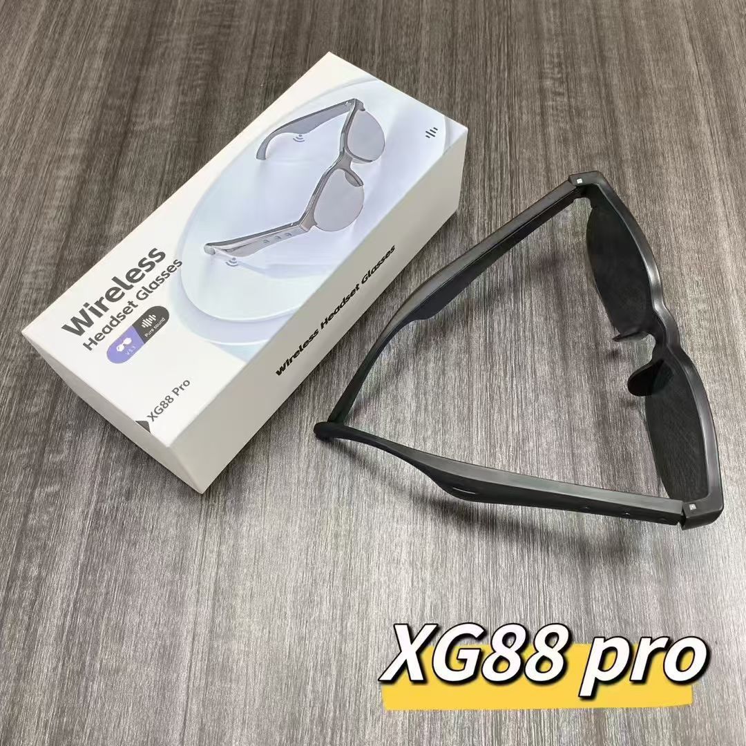 AI Smart Bluetooth Glasses XG88 PRO — Sports Sunglasses with Wireless Audio & Hands-Free Calling (Dual-Ear)