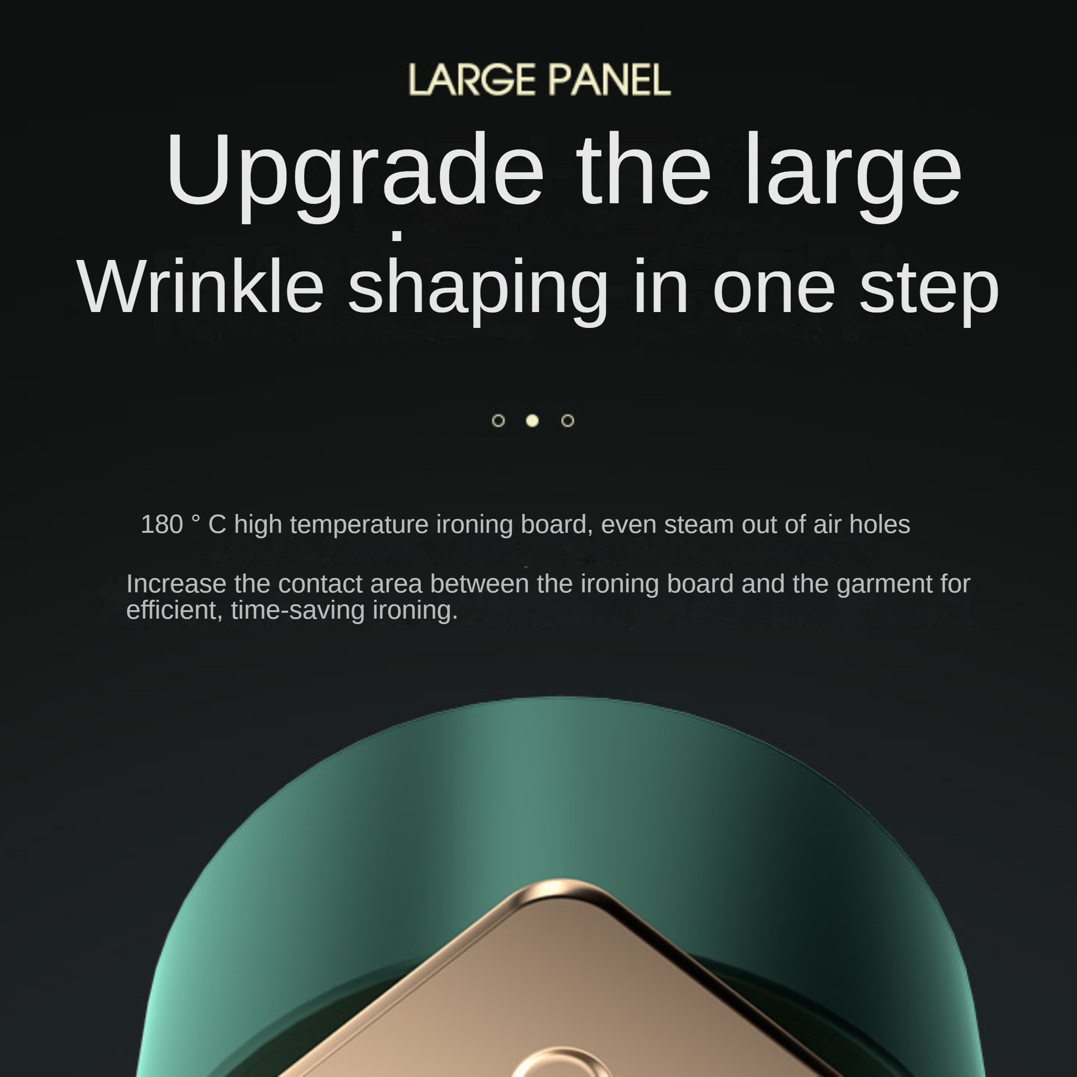 Handheld Garment Steamer / Electric Iron — Compact Home Steamer for Clothing — Portable