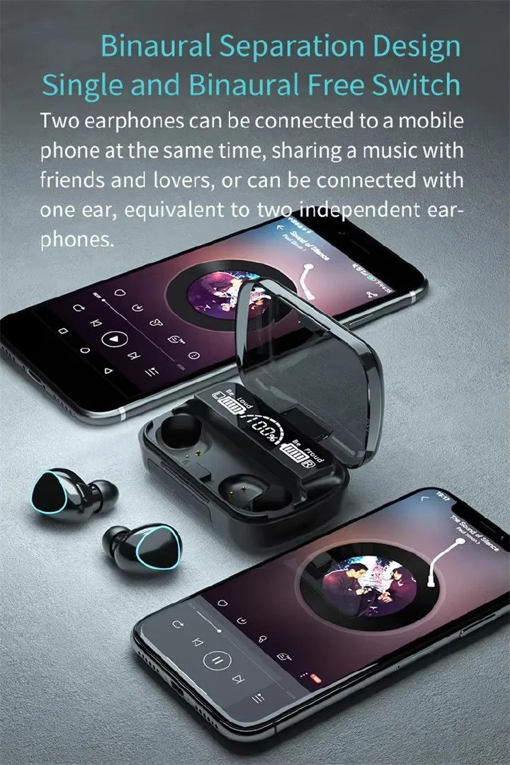 Original Oraimo Air F9 pro+ Wireless Bluetooth Earpods Earphone pro Headphones Sport Eraphones Wired Eraphones Erapods Sport Earbuds Headset pods Bluetooth Earphones For All Smartphone Mobile phones