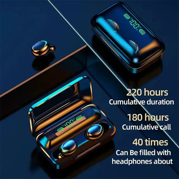 Original Oraimo Air F9 pro+ Wireless Bluetooth Earpods Earphone pro Headphones Sport Eraphones Wired Eraphones Erapods Sport Earbuds Headset pods Bluetooth Earphones For All Smartphone Mobile phones