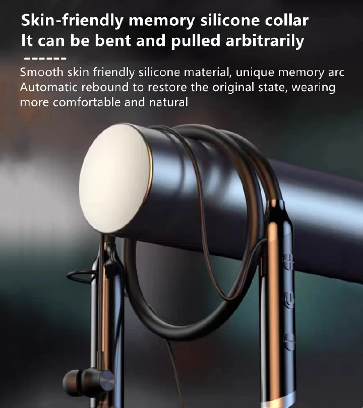 Newly Original JBL Bluetooth Sports Earphones 5.0 Wireless Headphones Wired Magnetic Sports Waterproof Neckband Earphones w/Mic in-Ear, IPX4 Sweatproof Deep Bass Headset for Phone Call Music Sports