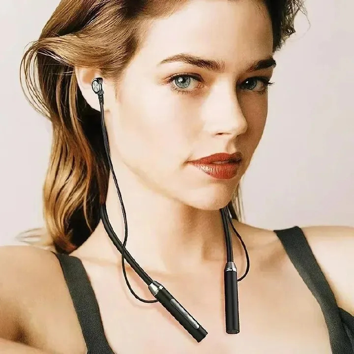 Newly Original JBL Bluetooth Sports Earphones 5.0 Wireless Headphones Wired Magnetic Sports Waterproof Neckband Earphones w/Mic in-Ear, IPX4 Sweatproof Deep Bass Headset for Phone Call Music Sports