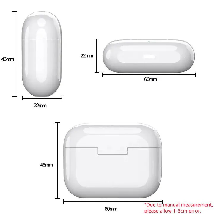 Original Air Pro3 MAX TWS Macaron Color inpods13 Pro 3 earpods Earphones Wireless Bluetooth Earphone Bluetooth 5.3 Touch Control for all Smart phone