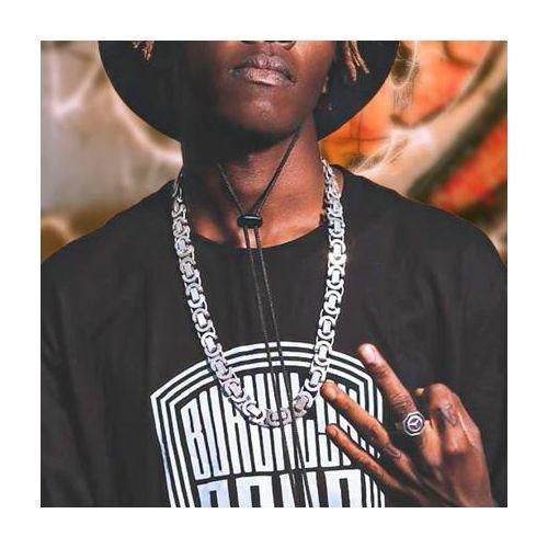 Cash Money chain necklace men hip hop rapper chain necklace fashion accessory jewelry men/women silver color non tarnish skin friendly waterproof stainless steel chain valentines gift for boyfriends