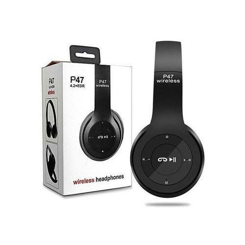 P47 Wireless Stereo Bass Bluetooth Headphone Sports Foldable Headset With TF Micro for IOS/Android
