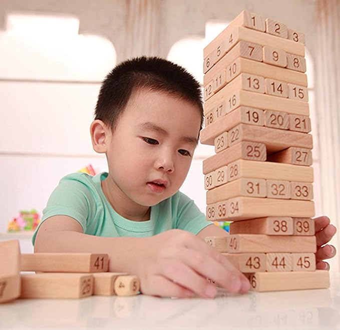 Best price for Jenga friends game Jenga Tower Toy (Wooden)54 Pcs Wooden ...