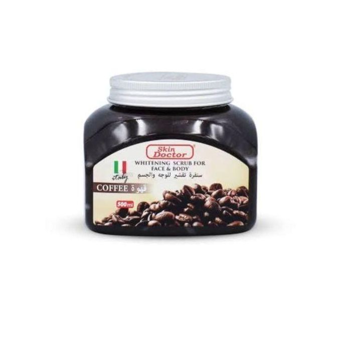 Skin Doctor Black Charcoal Face And Body Scrub 500g Deep Cleansing Exfoliating Acne Removal Oil Control Pore Minimizing Brightening Smooth Skin Dead Skin Remover For Men And Women All Skin Types