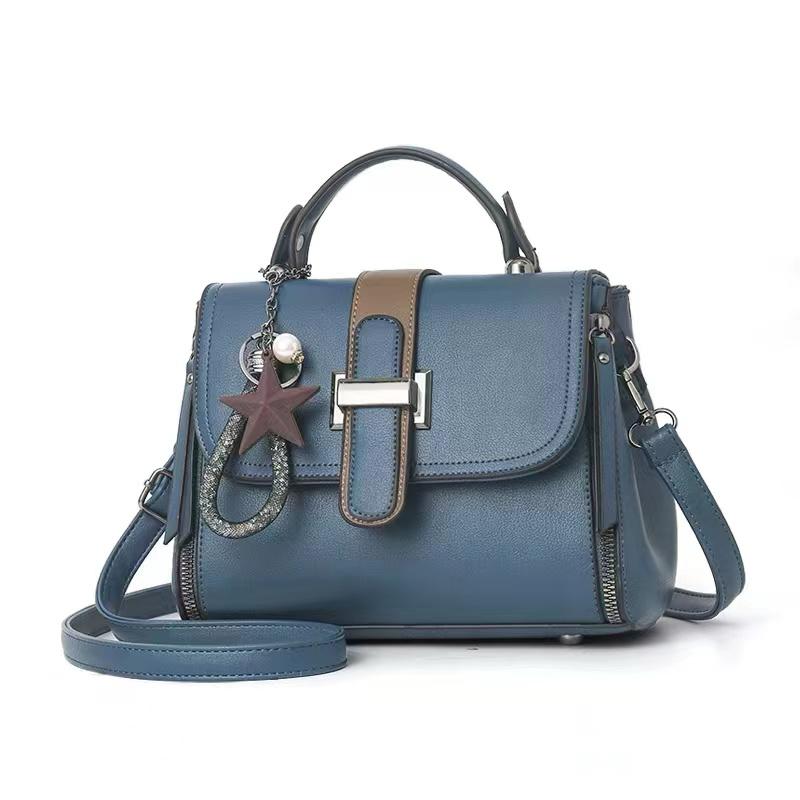 Ladies Tote Crossbody Sling Bag Stylish Fashion Handbag Shoulder Bag PU Leather Large Capacity Casual Travel Work Office Bag Durable Lightweight Multi Pocket Women Bag