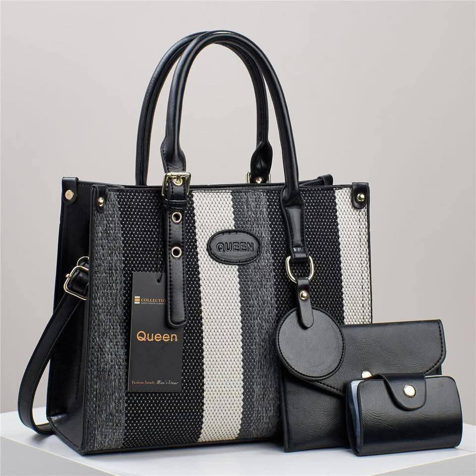 Ladies Tote Crossbody Sling Bag Stylish Fashion Handbag Shoulder Bag PU Leather Large Capacity Casual Travel Work Office Bag Durable Lightweight Multi Pocket Women Bag