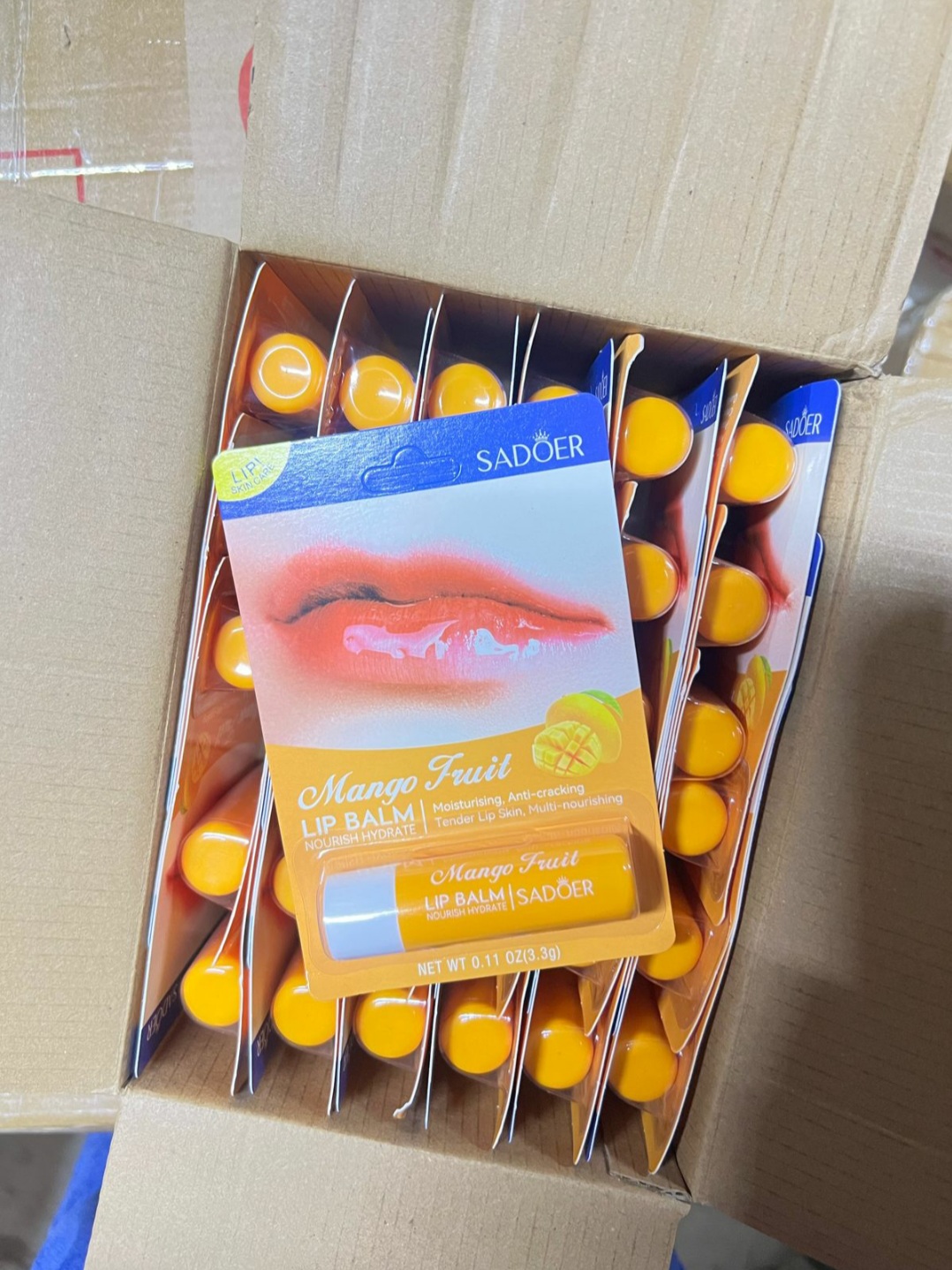 Sadoer Lip Balm Moisturizing Hydrating Lip Care Repair Dry Cracked Lips Smooth Soft Glossy Lips Nourishing Long Lasting Lip Moisturizer Natural Glow Lip Treatment For Women And Men All Skin Types
