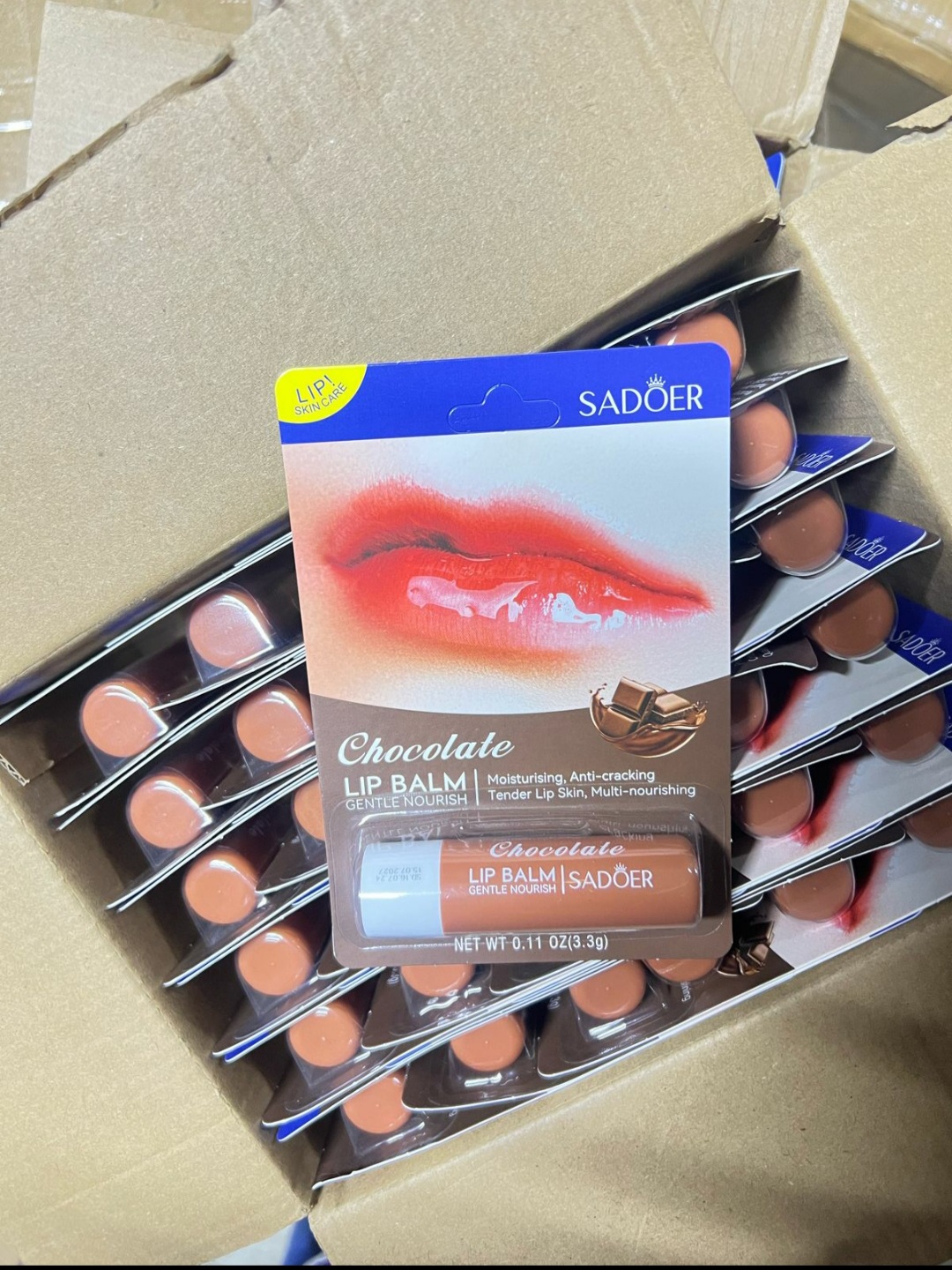 Sadoer Lip Balm Moisturizing Hydrating Lip Care Repair Dry Cracked Lips Smooth Soft Glossy Lips Nourishing Long Lasting Lip Moisturizer Natural Glow Lip Treatment For Women And Men All Skin Types