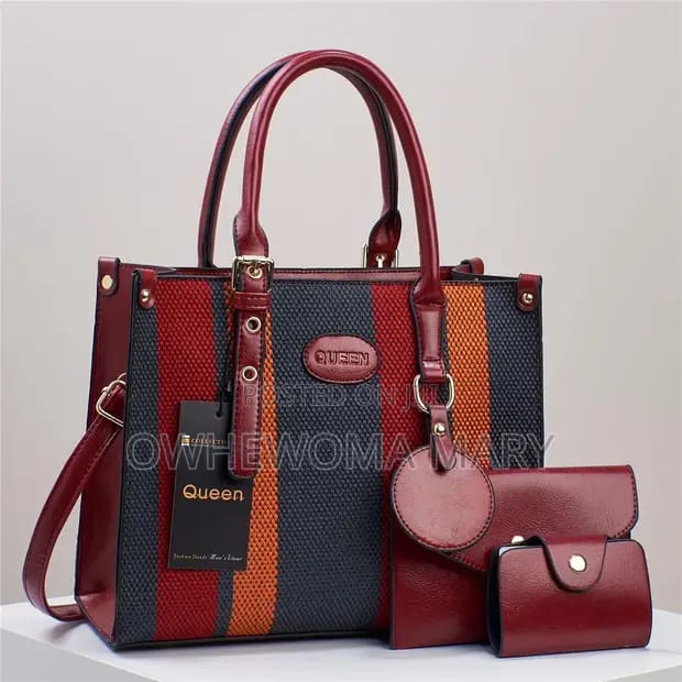 Ladies Tote Crossbody Sling Bag Stylish Fashion Handbag Shoulder Bag PU Leather Large Capacity Casual Travel Work Office Bag Durable Lightweight Multi Pocket Women Bag