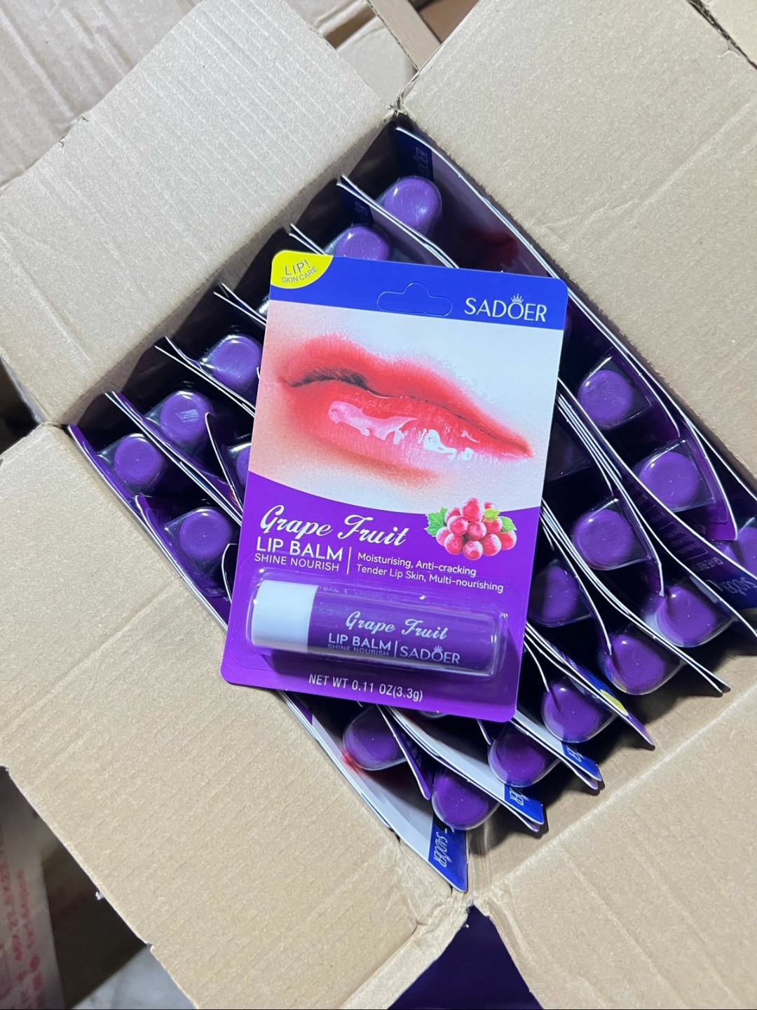 Sadoer Lip Balm Moisturizing Hydrating Lip Care Repair Dry Cracked Lips Smooth Soft Glossy Lips Nourishing Long Lasting Lip Moisturizer Natural Glow Lip Treatment For Women And Men All Skin Types