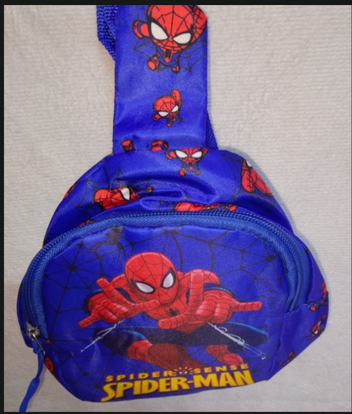 Kids'  bag Mini Character Chest Bag – Lightweight Crossbody Messenger Bag for Boys & Girls