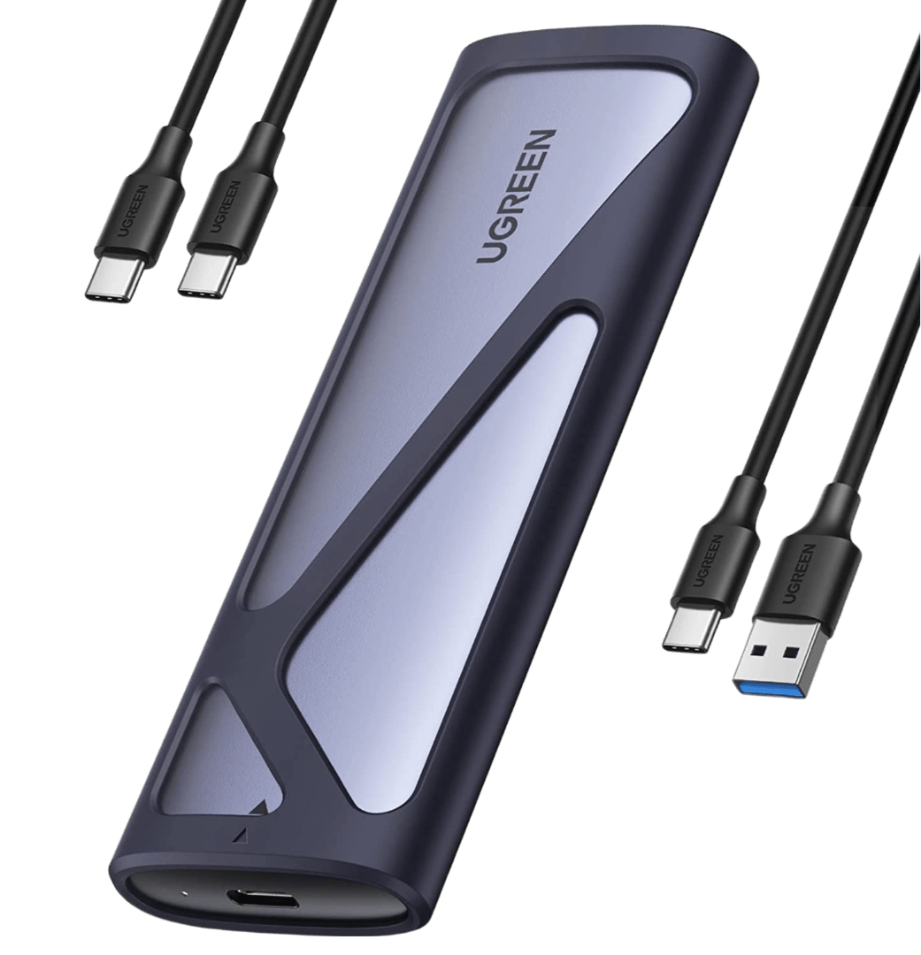 UGREEN M.2 NVMe SSD Enclosure, USB 3.2 GEN 2 10Gbps SSD Caddy