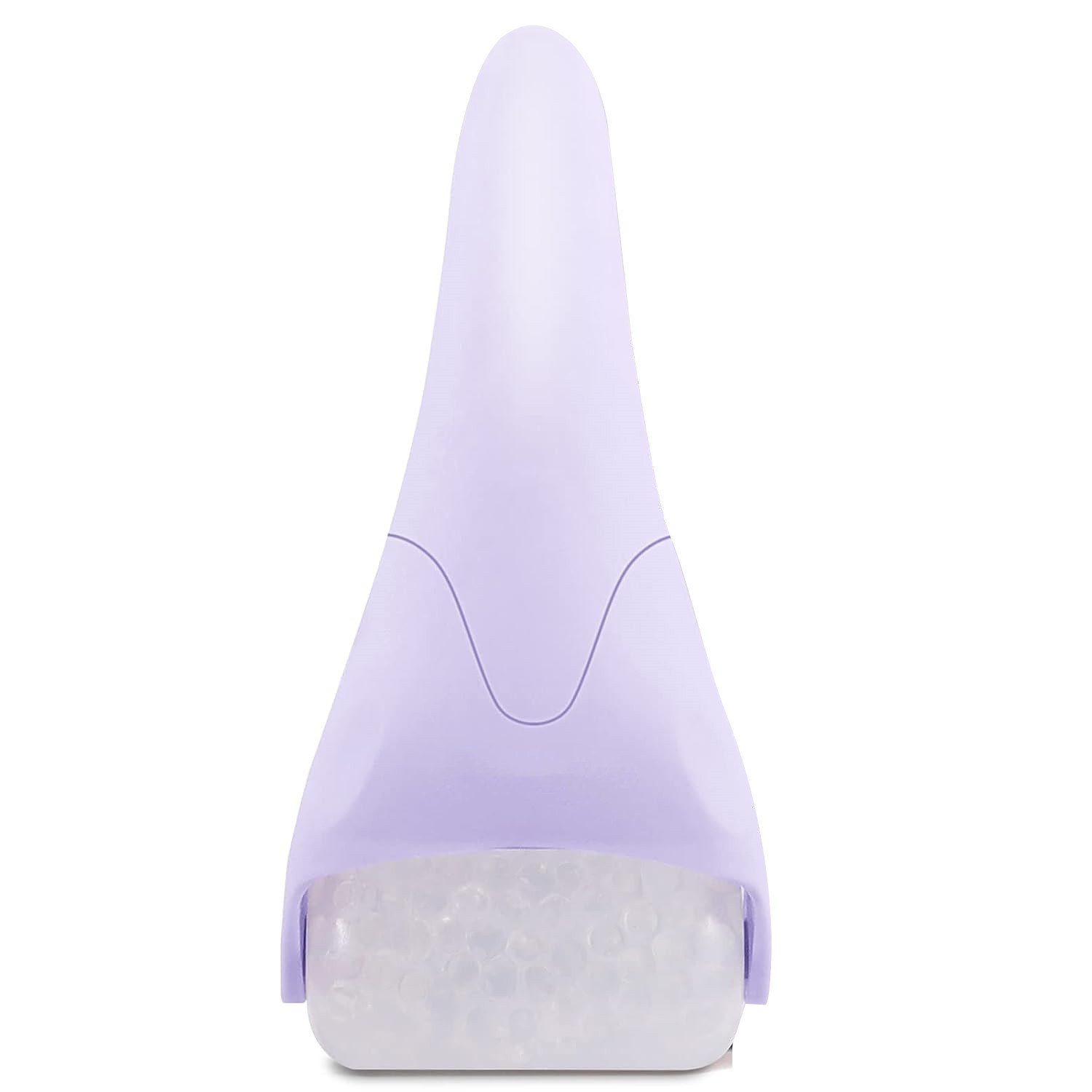 Household facial ice roller beauty tool, silicone ice applicator, hydrotherapy skincare handheld massager, cooling facial equipment to reduce pores, swelling, and relieve muscle tension
