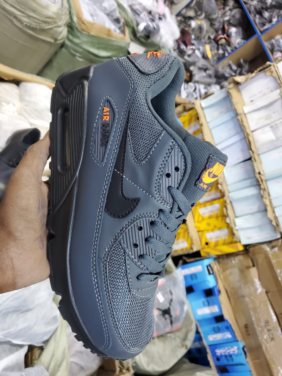 Men Air Cushion Sneakers Comfortable Running Shoes Lightweight Breathable Sport Shoes Durable Non Slip Sole Stylish Casual Athletic Footwear Sizes 40 to 45