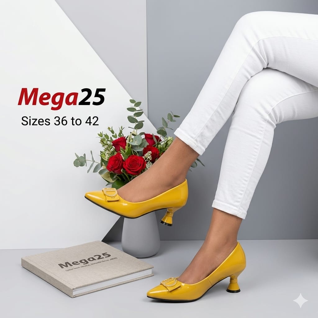 Women PU Closed Wedge Shoes Comfortable Elegant Ladies Footwear Lightweight Stylish Office Casual Wear Durable Non Slip Sole Classic Design Sizes 36 to 42