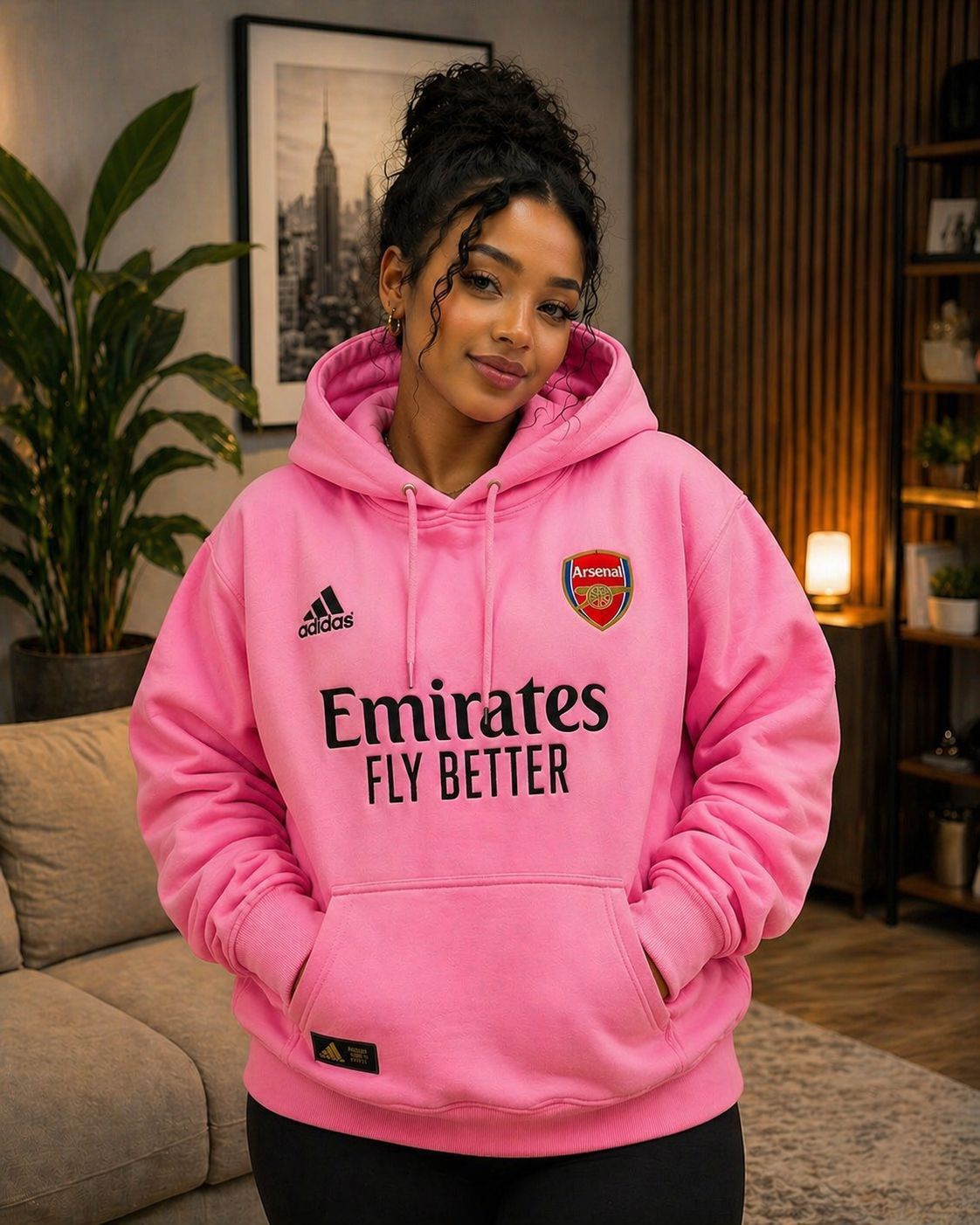 Unisex Football Inspired Hoodie Warm Fleece Sweatshirt Comfortable Casual Streetwear Pullover Stylish Everyday Wear Soft Fabric Sizes L to 3XL