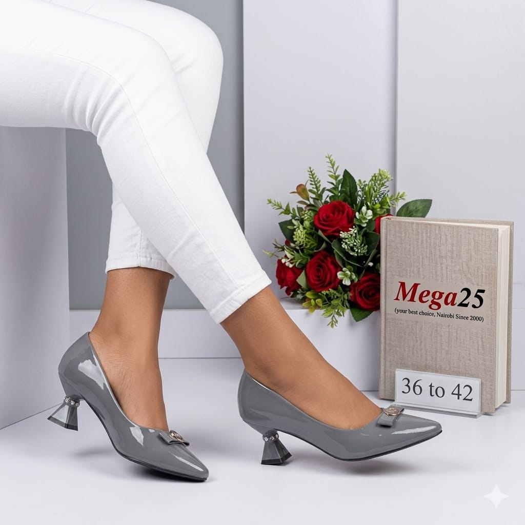 Women PU Closed Wedge Shoes Comfortable Elegant Ladies Footwear Lightweight Stylish Office Casual Wear Durable Non Slip Sole Classic Design Sizes 36 to 42