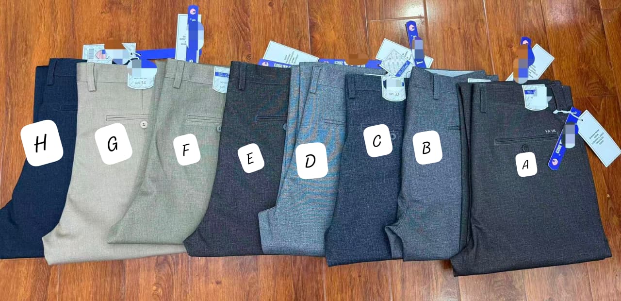 Men Official Trousers Formal Office Wear Smart Classic Pants Comfortable Durable Fabric Straight Fit Business Casual Wear Stylish Trousers Sizes 30 to 40