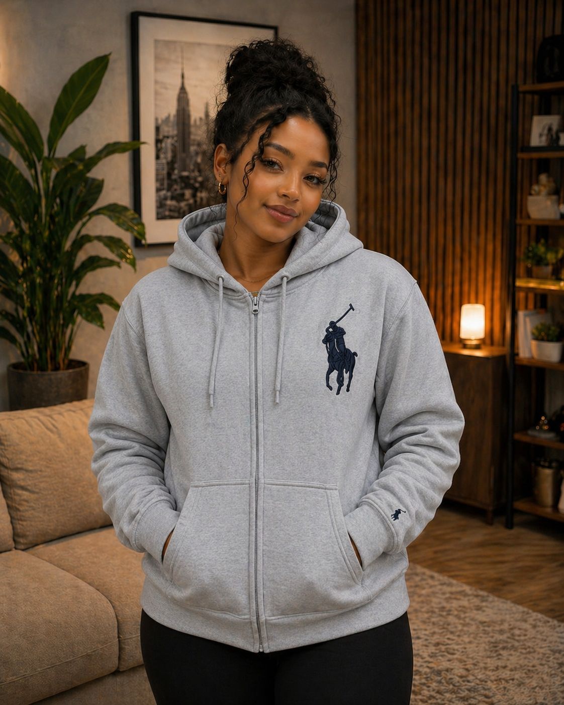 Ladies Warm Zipper Sweater Soft Knit Jacket Comfortable Stylish Casual Wear Full Zip Long Sleeve Cozy Durable Everyday Outfit Sizes L to 3XL