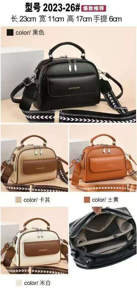 Women PU Single Crossbody Handbag Stylish Shoulder Bag Compact Lightweight Durable Fashion Purse Adjustable Strap Casual Everyday Use Elegant Design