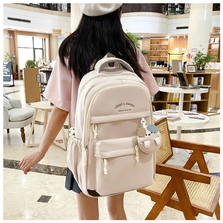 Kids Waterproof School Backpack Large Capacity Durable Lightweight Bag Comfortable Padded Straps Multi Grade School Bag Boys Girls Size 40x29x18cm