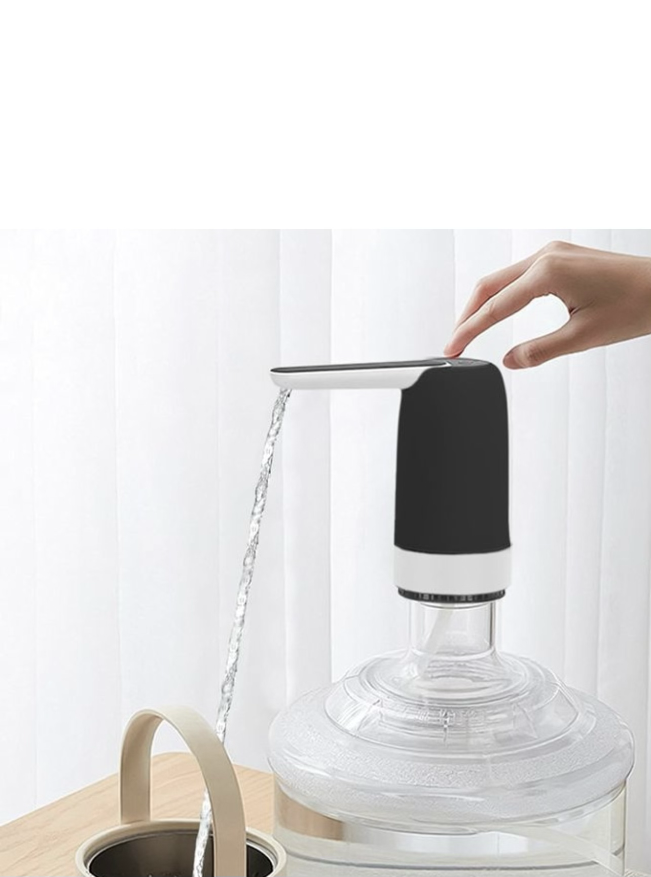 Rashnik Electric Water Dispenser Pump - Black