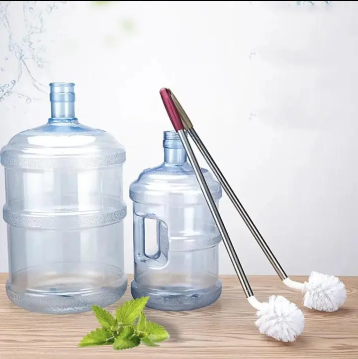 🧼 Bent Gallon Bottle Cleaning Brush – Deep Clean Made Easy!💧 Struggling to clean inside water gallons or bottles? This bent cleaning brush is your perfect solution for reaching deep and hidden cor