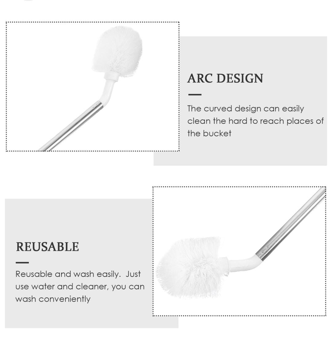 🧼 Bent Gallon Bottle Cleaning Brush – Deep Clean Made Easy!💧 Struggling to clean inside water gallons or bottles? This bent cleaning brush is your perfect solution for reaching deep and hidden cor