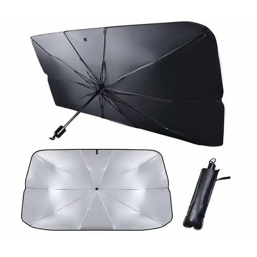 🚗 Car Windshield Sun Shade – Foldable Umbrella Design ☀️ Protect your car from extreme heat and sun damage with this smart umbrella-style windshield sunshade 🔥🚘✨☀️ Strong H