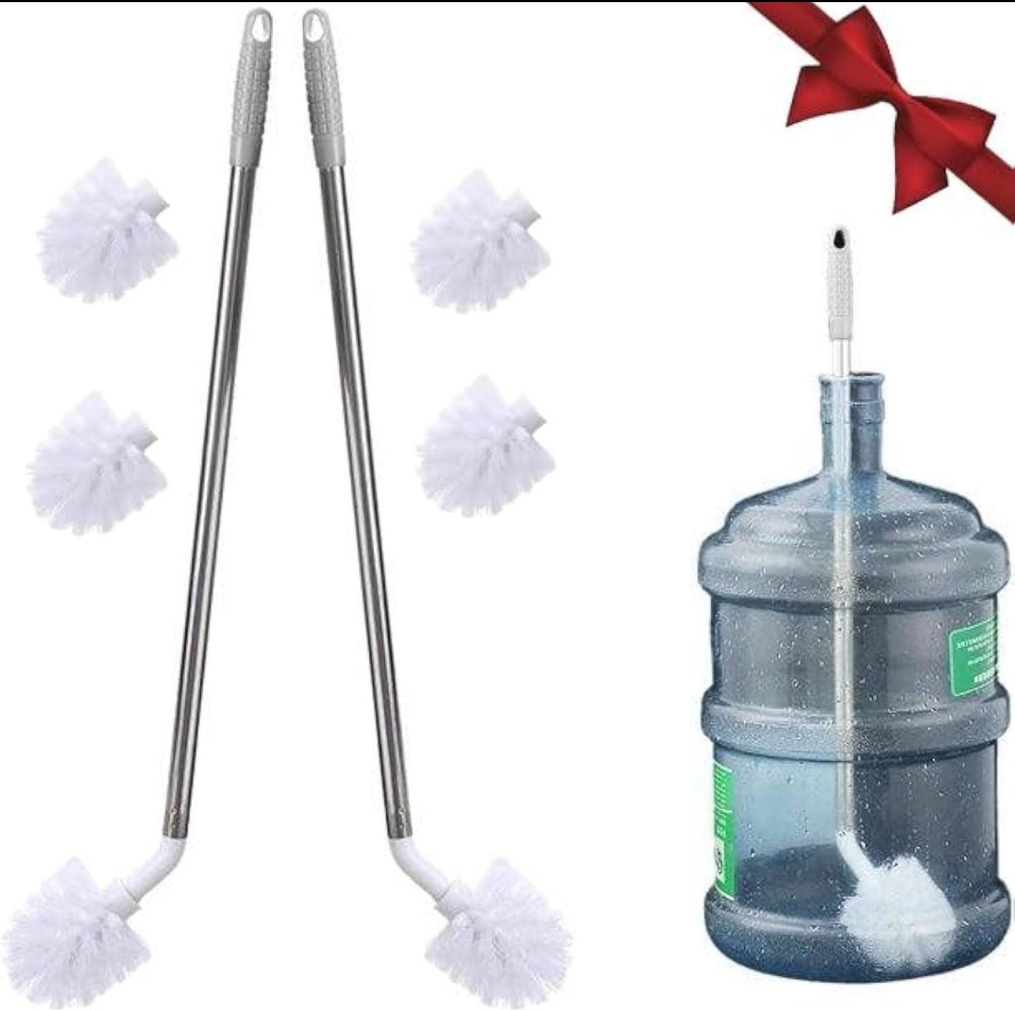 🧼 Bent Gallon Bottle Cleaning Brush – Deep Clean Made Easy!💧 Struggling to clean inside water gallons or bottles? This bent cleaning brush is your perfect solution for reaching deep and hidden cor