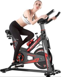 🚴‍♀️ Premium Spin Bike – Home Cardio Beast 🔥💥 a MUST-HAVE: 🔥 Fat Burning Machine Torch calories fast and get that dream body 💪⚙️ Smooth & Silent Ride Enjoy stable