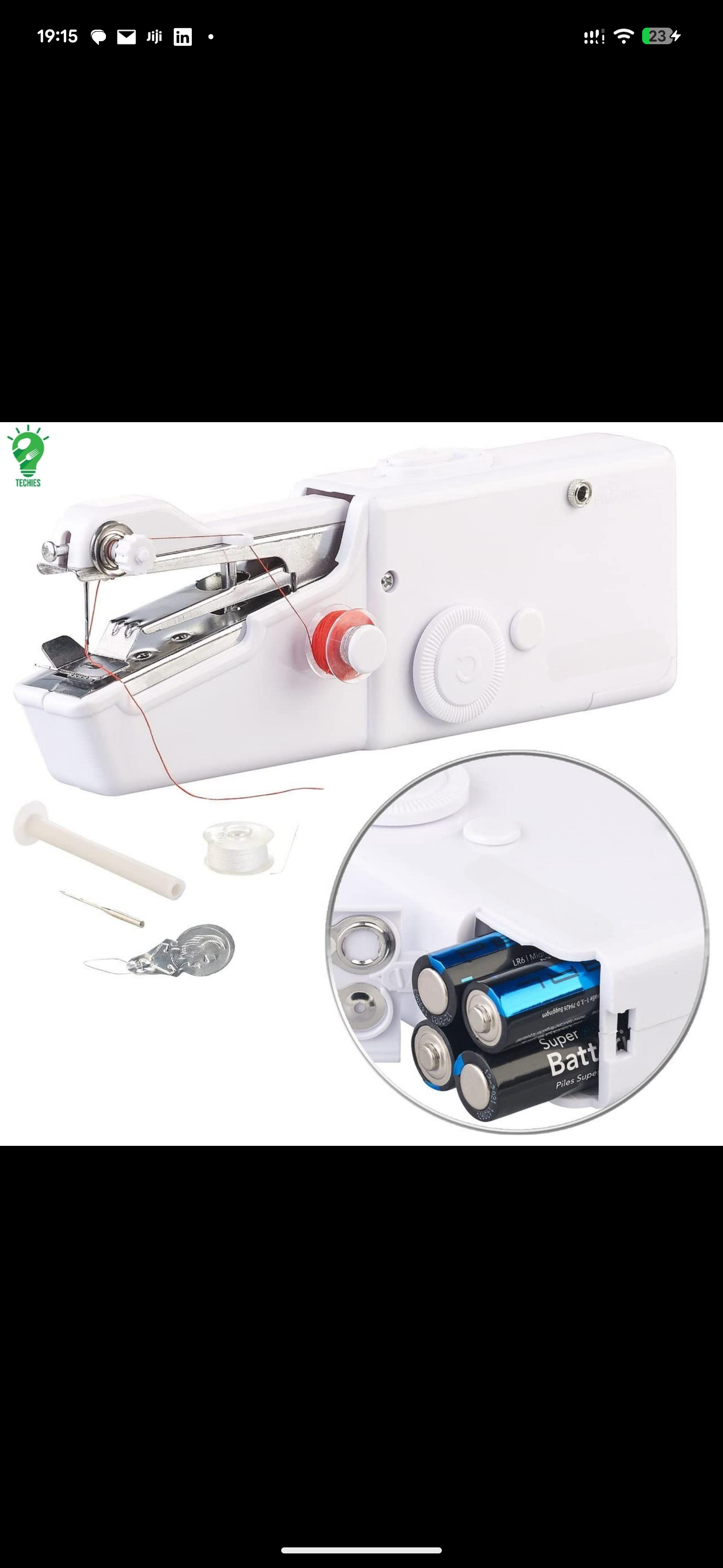 🧵✨ Handy Stitch Handheld Sewing Machine – Portable & Cordless ✨🧵🔥Fix, stitch, and repair on the go with the Handy Stitch Handheld Sewing Machine. This compact and ligh