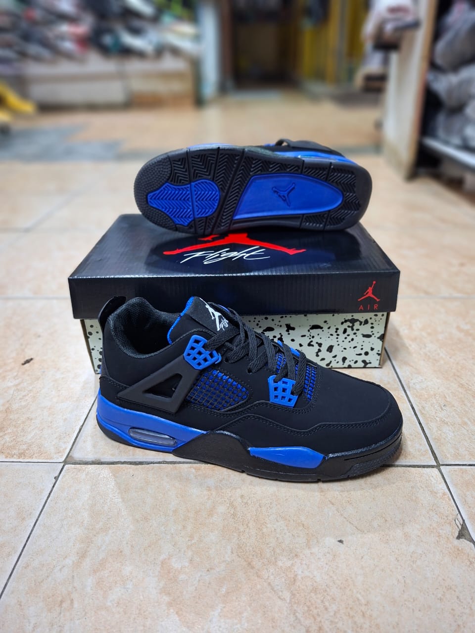 🔥👟 Air Jordan J4 Retro – Street Power & Style 👟🔥✨ Iconic Design, Ultimate Street Vibe Step up your sneaker game with the Air Jordan J4 Retro — a legendary design that blends performance,