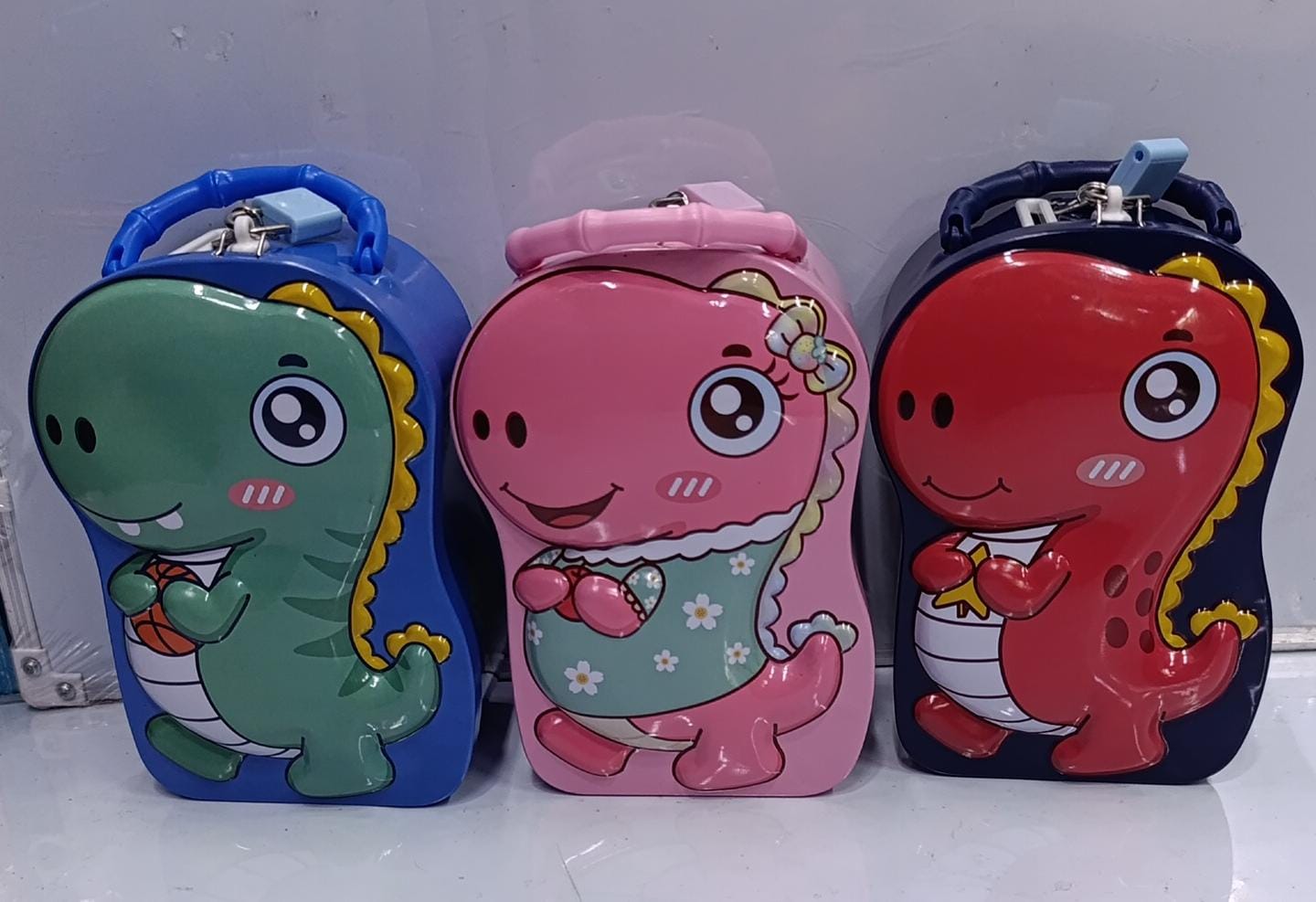Kids Metallic Piggy Bank – Durable Coin Savings Box for Boys & Girls