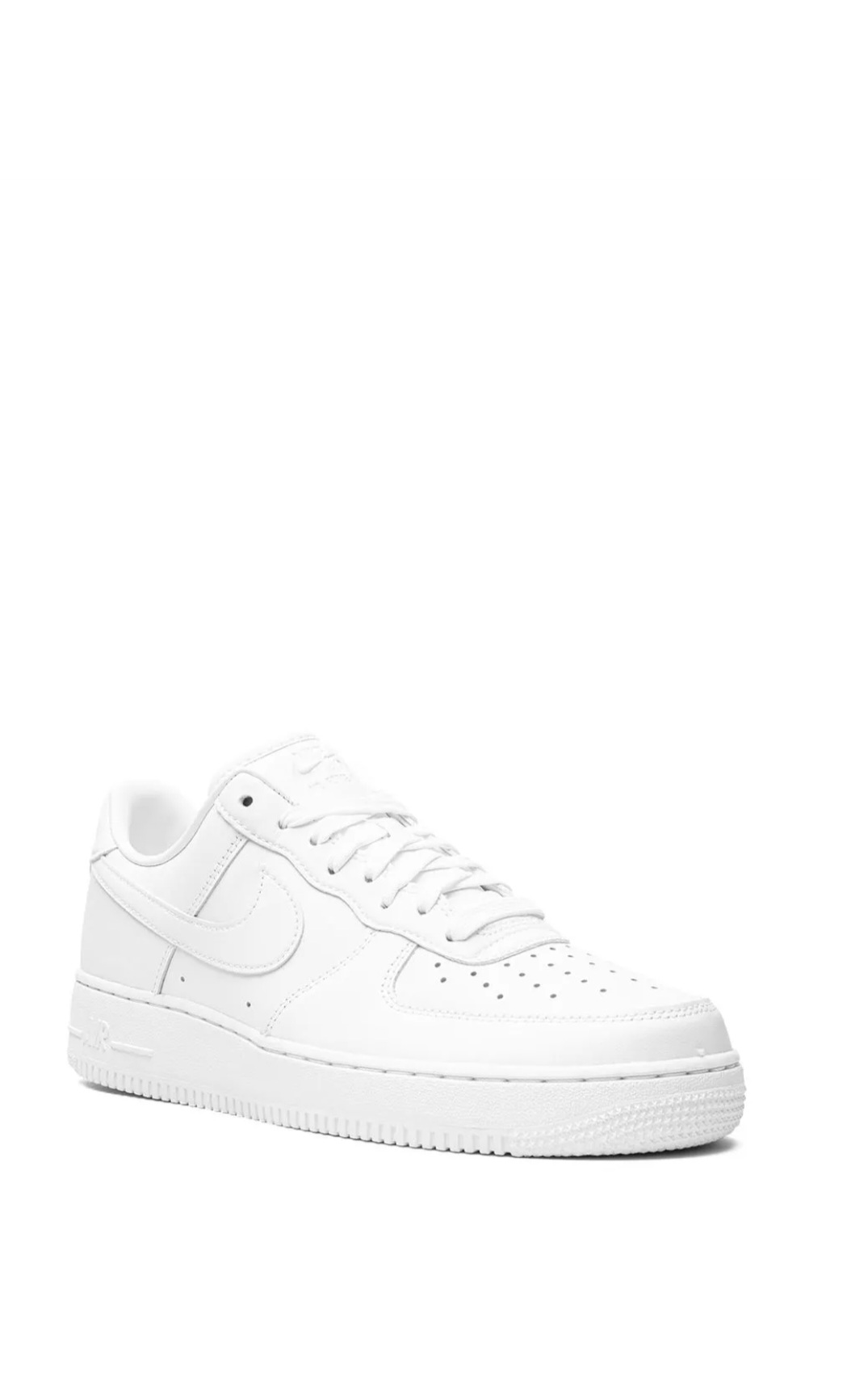 White Airforce 1 Sneakers For Men, Stylish Casual Shoes, Lightweight Durable Design, Comfortable Fit, Non Slip Sole, Breathable Material, Perfect For Everyday Wear, Street Style And Sports Use