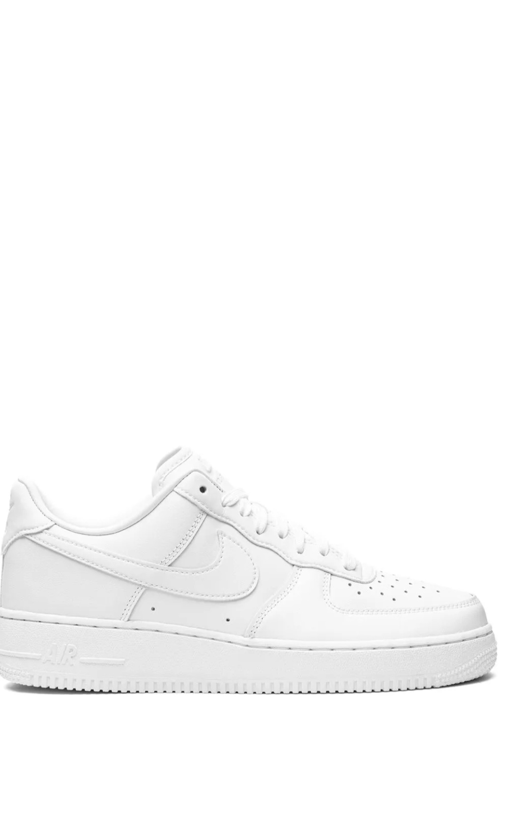 White Airforce 1 Sneakers For Men, Stylish Casual Shoes, Lightweight Durable Design, Comfortable Fit, Non Slip Sole, Breathable Material, Perfect For Everyday Wear, Street Style And Sports Use