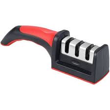 3-STAGE KNIFE SHARPENER – QUICK, SAFE & PROFESSIONAL BLADE SHARPENING TOOL 🔪✨RESTORE YOUR KITCHEN KNIVES TO PERFECT SHARPNESS WITH THIS HIGH-QUALITY 3-STAGE KNIFE SHARPENER DESIGNED FOR FAST,