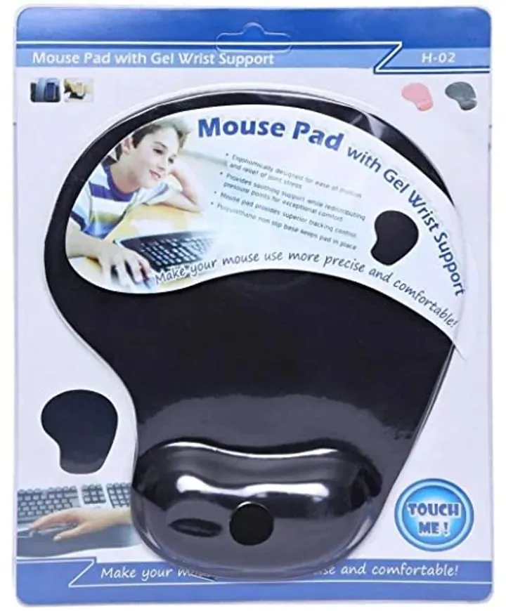 [FREE Rechargable Mouse] Mouse Pad, Ergonomic Mouse Pad with Comfortable Gel Wrist Rest