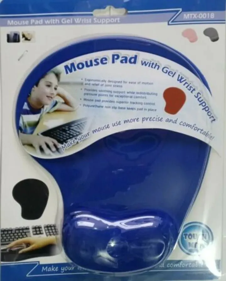 [FREE Rechargable Mouse] Mouse Pad, Ergonomic Mouse Pad with Comfortable Gel Wrist Rest
