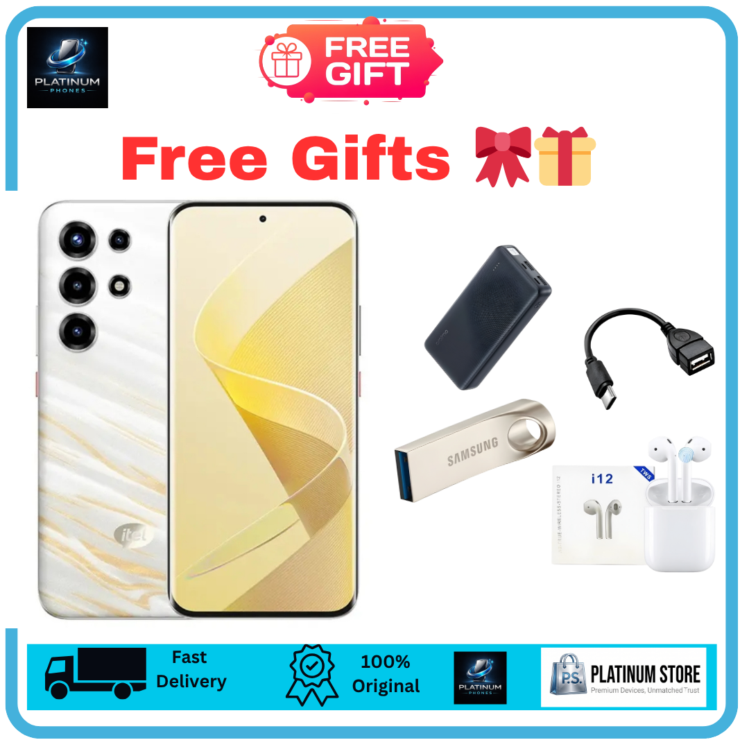 [Anniversary Deal] itel S26 Ultra 256GB+16(8+8)GB Curved 6.8" 144Hz AMOLED Display 50MP Camera Massive 6000mAh Battery 18W Fast Charging Under-Display Fingerprint itel Super 26 Ultra AI Smartphone