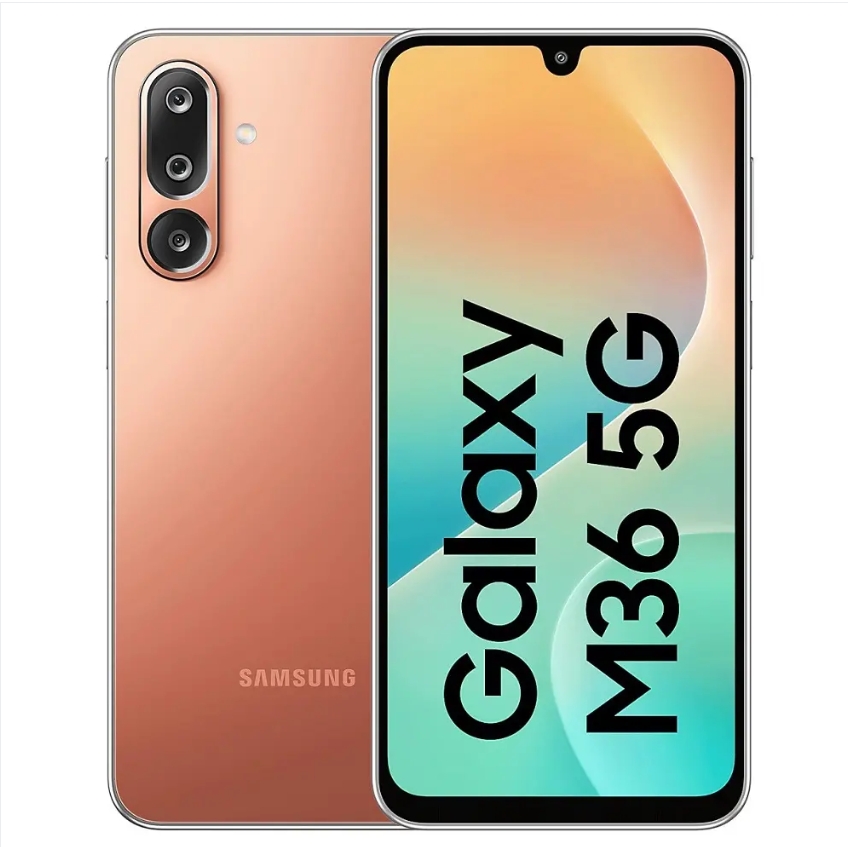 [Price Drop] Samsung Galaxy M36 5G 128GB+6GB 6.7" Super AMOLED 120Hz Display (50+8+2)MP Camera 5000mAh Battery 25W Fast Charging Dual SIM Fingerprint Unlock Galaxy AI Android Smartphone
