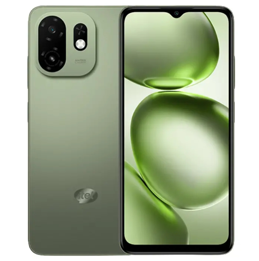 [Anniversary Sale] itel A100C 64GB+6(3+3)GB 6.6" IPS LCD 90Hz Display 8MP Camera Dual SIM 5000mAh Battery Fast Charging Drop Resistant Fingerprint Unlock Android 15 Smartphone itel A100 C