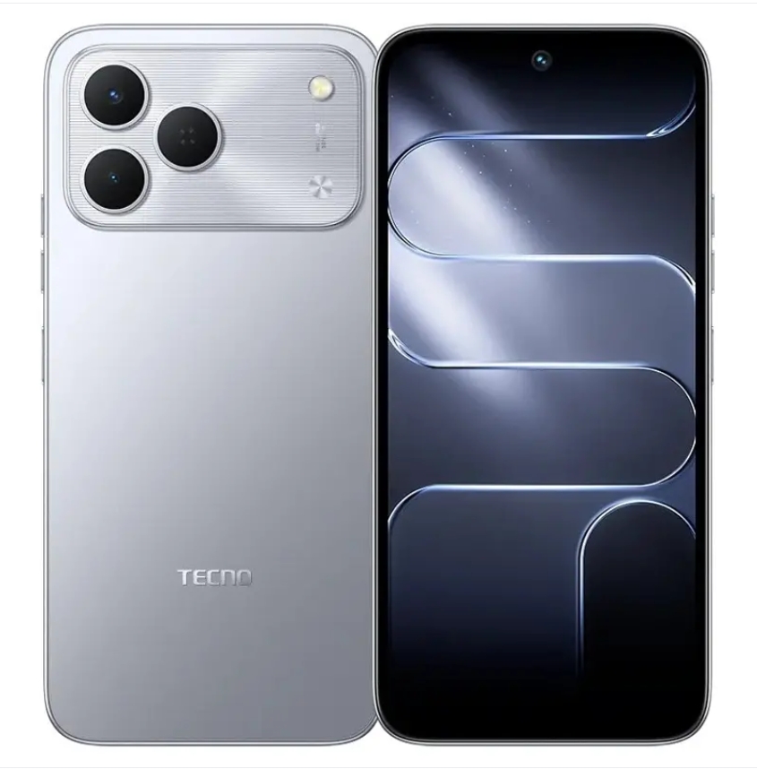 [New Arrival] Tecno Spark 50 128GB+8(4+4)GB 6.78" IPS LCD 120Hz Display 50MP Rear 8MP Selfie Camera Massive 7000mAh Battery 18W Fast Charging Android 16 Dual SIM Fingerprint Unlock Smartphone