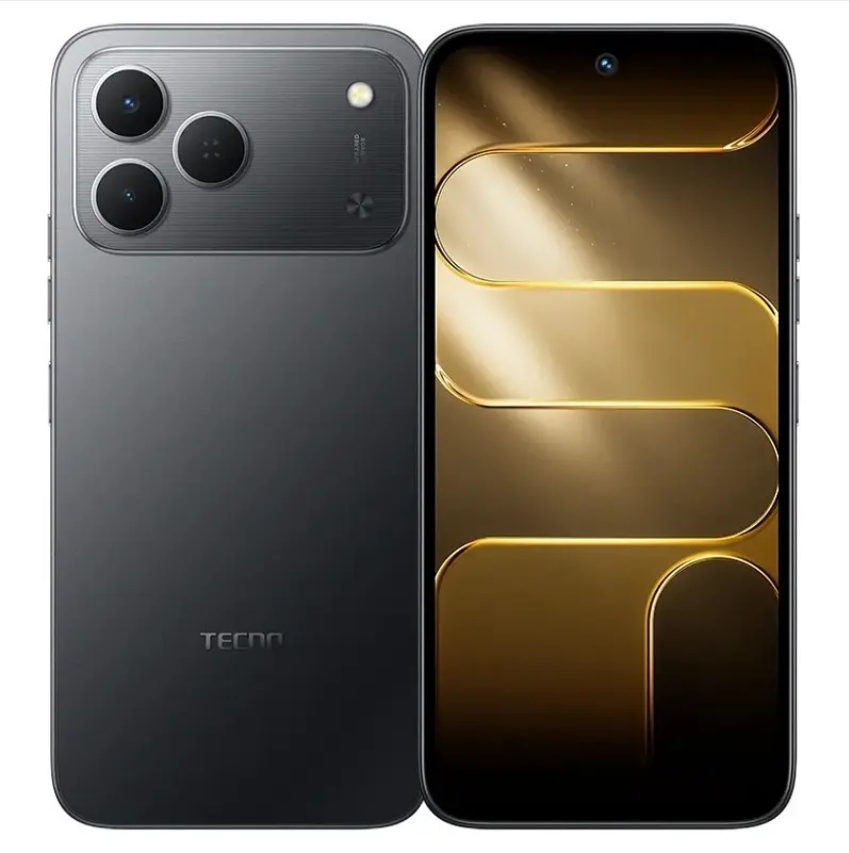 [New Arrival] Tecno Spark 50 128GB+8(4+4)GB 6.78" IPS LCD 120Hz Display 50MP Rear 8MP Selfie Camera Massive 7000mAh Battery 18W Fast Charging Android 16 Dual SIM Fingerprint Unlock Smartphone