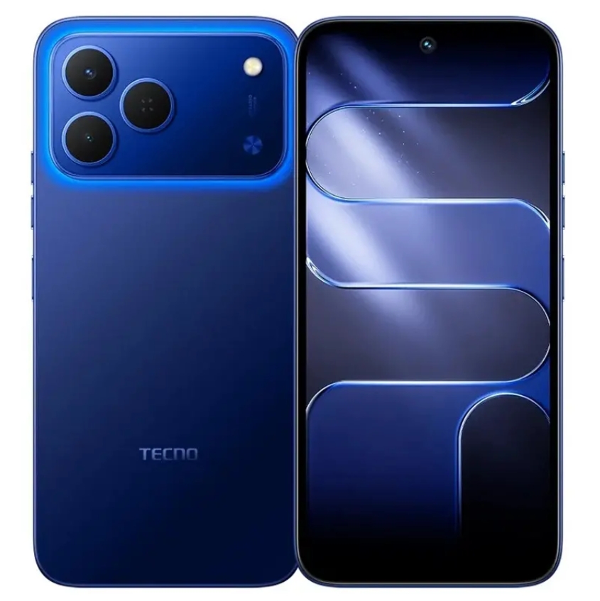 [New Arrival] Tecno Spark 50 128GB+8(4+4)GB 6.78" IPS LCD 120Hz Display 50MP Rear 8MP Selfie Camera Massive 7000mAh Battery 18W Fast Charging Android 16 Dual SIM Fingerprint Unlock Smartphone