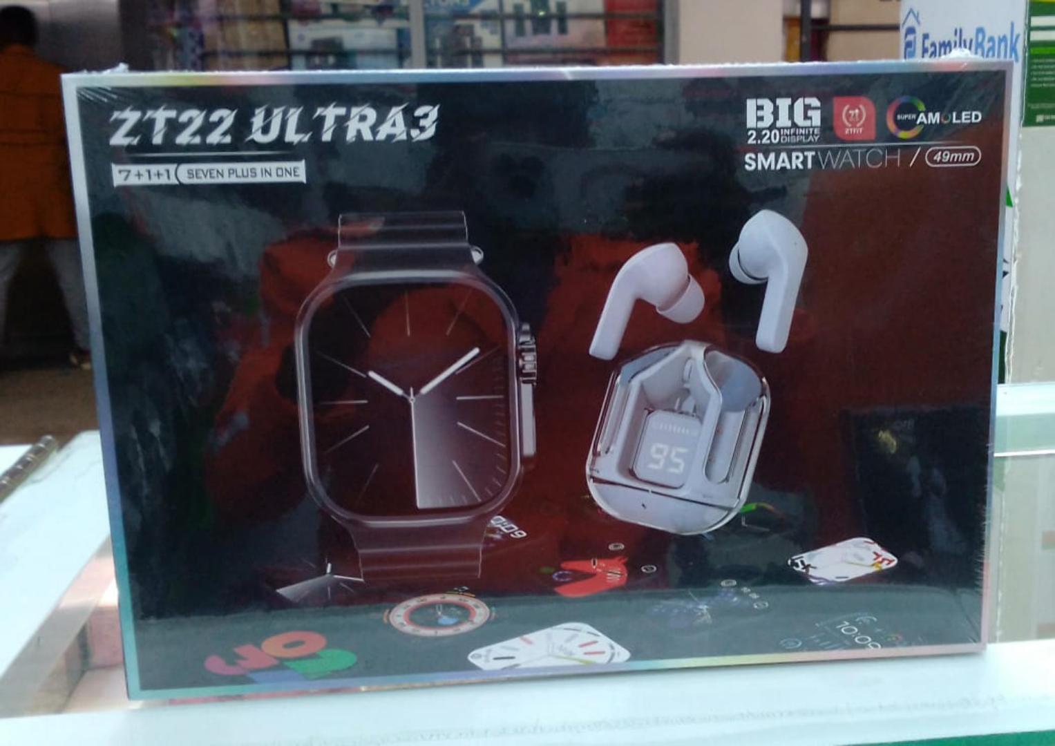 ZT22 Smart watch with wireless earbuds