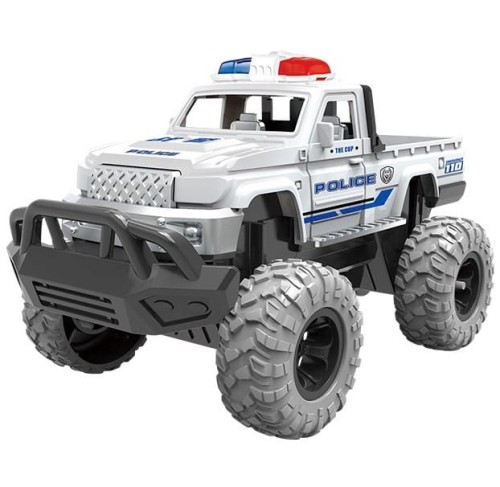 Toy Police Vehicles for Kids Truck with Big Wheel Police Car Toy Monster Truck Toys for kids